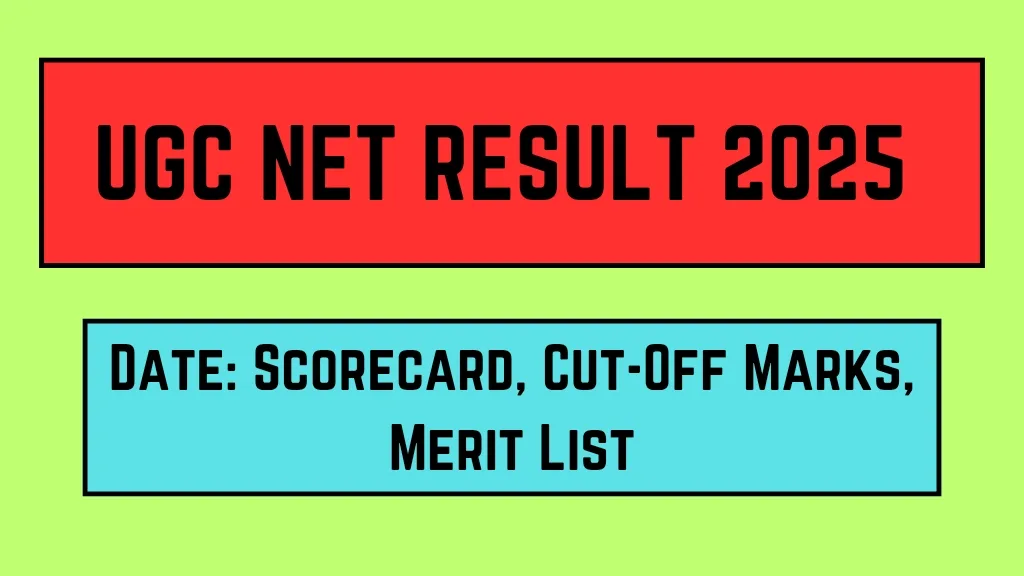 UGC NET Result 2025