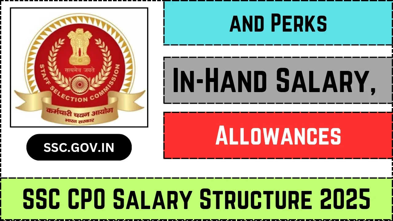 SSC CPO Salary Structure 2025
